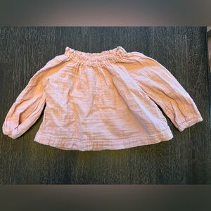 GAP Kids Pink Long Sleeve Top